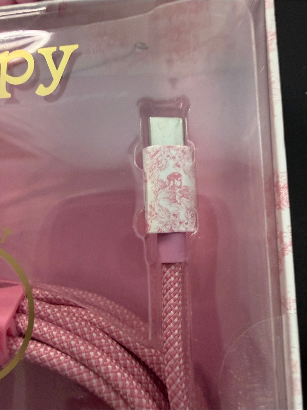 XO Poppy | Vintage Pink Floral iPhone 16 Pro Max MagSafe Case + USB-C Cable 🌸 - Picture 7 of 10